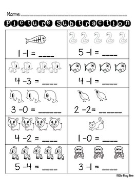 picture subtraction 0 5 pack with differentiated