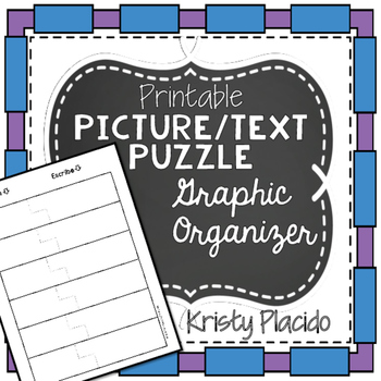 Picture/Text Puzzle Graphic Organizer