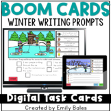 Picture Writing Prompts BOOM Cards for Winter