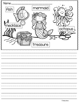 Labeled Picture Writing Prompts- Set 2 by Melissa Moran | TpT