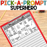 Writing Prompts with Pictures | Superhero Picture Writing Prompts