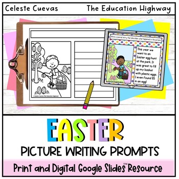 Picture Writing Prompts for Easter | zipfile | TPT