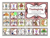 Picture cards: Thanksgiving words #I am thankful for