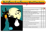 Picture description | Bildbeschreibung "Halloween" German 