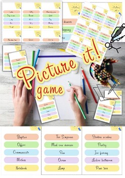 Preview of Picture it! A game based on Pictionary.