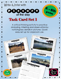 Picture of the Day Task Cards - volume 1