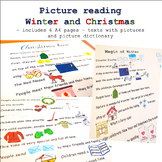 Picture reading - Winter and Christmas
