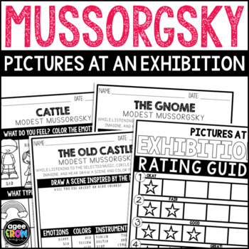 Preview of Pictures at an Exhibition by Mussorgsky | Classical Music Listening Activities