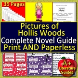 Pictures of Hollis Woods Novel Study Unit - Comprehension,