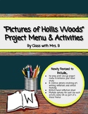 Pictures of Hollis Woods Novel Activities & Project Menu
