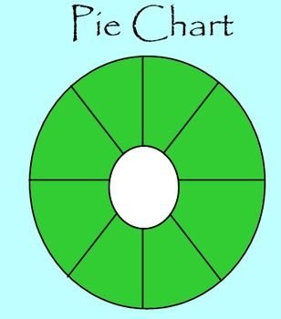 Preview of Pie Chart Graphic Organizer