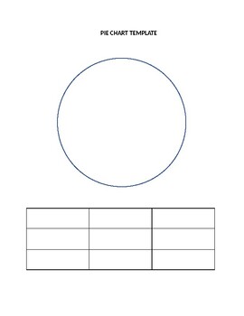 Blank Pie Chart Templates  Make A Pie Chart – Tim's Printables