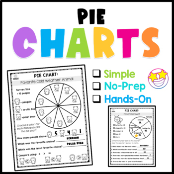 Preview of Pie Chart Worksheets