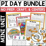 Pie Themed Bundle Pi Day and Thanksgiving | No Prep Craft 