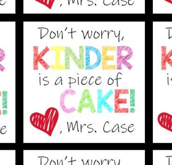 Preview of Piece of Cake Gift Tag