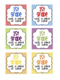 Piece of Cake Printables Grades Pre-K through 6th