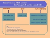 Piece of Cake: Verb Tenses (How to form them) - PPS - 22 pages