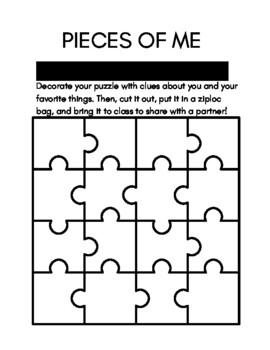 Pieces of Me Puzzle