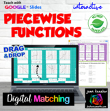 Piecewise Functions Digital Activities