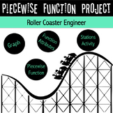 Piecewise Functions Project | Project Based Learning | Dis