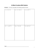 Piecewise and Absolute Value Functions Complete Bundled Unit