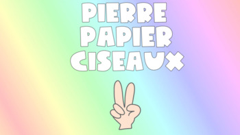 Pierre papier ciseaux