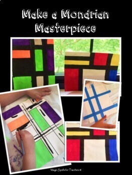 Piet Mondrian - Create a Masterpiece - Art at Home or School - DISTANCE ...