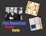 Piet Mondrian Picture Cards • Art • Flash Cards • Digital 