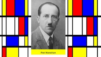 Preview of Piet Mondrian Power Point