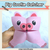 Pig Cootie Catcher - Fortune Teller Craft