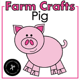 Farm Animal Pig Craft and Label