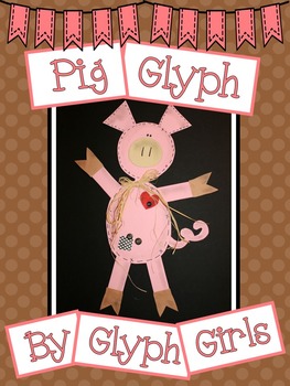 Preview of Pig Glyph with Writing Options