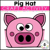 Pig Hat Craft Farm Animal Headband Crown Template Kinderga