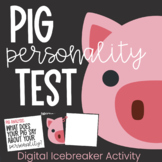 Pig Personality Test | Digital Icebreaker Activity