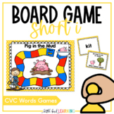 Short I CVC Board Game - Pig in the Mud!