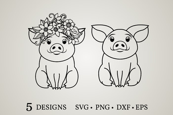 Download Pig Svg Cute Pig Svg Pig Vector Pig Face Svg Pig Head Svg Pig Clipart