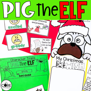 Preview of Pig the Elf PreK Christmas Read Aloud Activities - Christmas Preschool