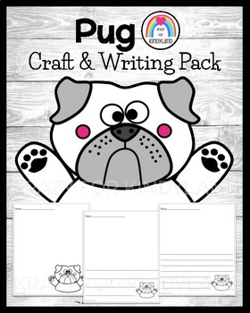 Pig the Pug Craft and Writing Reading Comprehension Book Companion