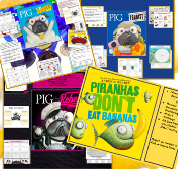 Preview of Pig the Pug Bundle - Book Companion full of digital and printable fun!
