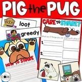 Pig the Pug Read Aloud - Reading Comprehension Activities 