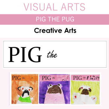 Preview of Pig the Pug Template