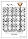 Pig the Pug Wordsearch