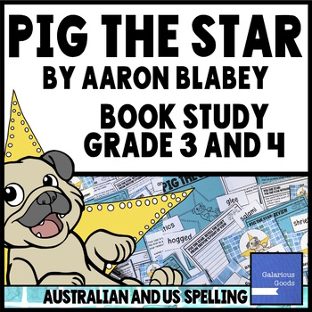 Preview of Pig the Star by Aaron Blabey - Picture Book Study