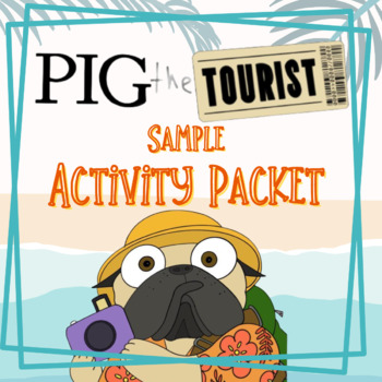 Preview of Pig the Tourist - Activity Packet Sample