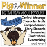 Pig the Winner Digital Book Resource for Google Classroom™
