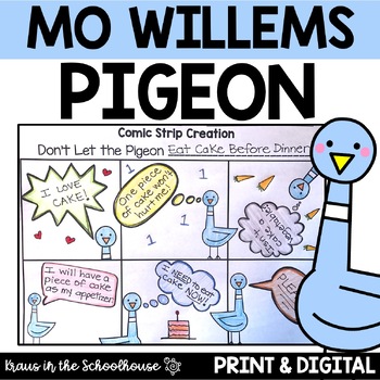 Preview of Pigeon Activities and Worksheets | Mo Willems Book Study