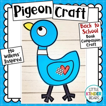 Preview of Pigeon Back to School | Book Companion Craft