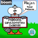 Pigeons Same/Different Challenge - Major Tonal Patterns - 