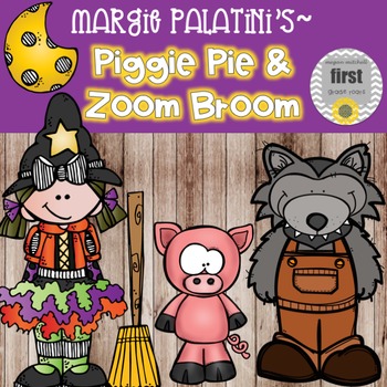 Preview of Piggie Pie & Zoom Broom Book Companion Activities Reading Comprehension