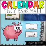 Piggy Bank Calendar Math